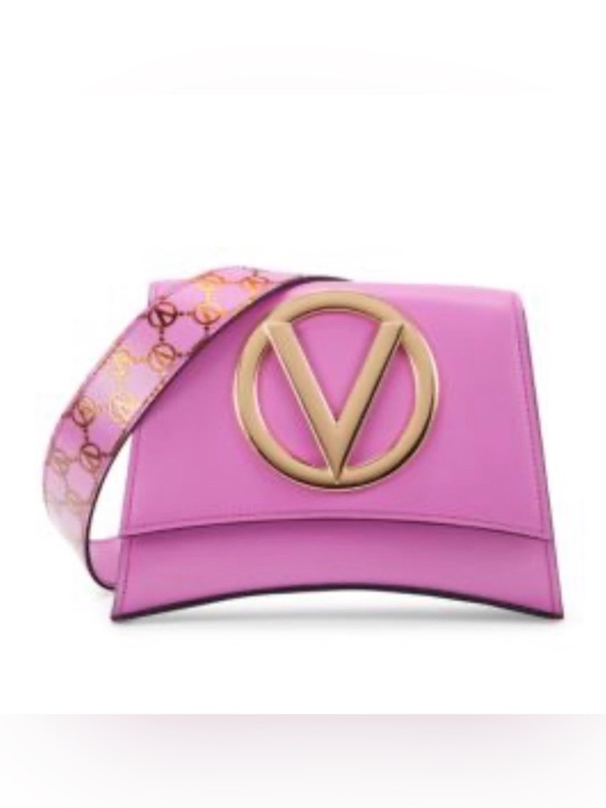 Valentino Handbags - Valentino logo lavender crossbody w/dust bag NWT